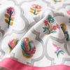 400 TC Percale Cotton Flat Bedsheet — Blush Paisley | Handblock Print | Jaipur Artisan | AZO Free (Copy)