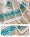 Laguna Bloom Artisan Cotton Waffle Bath Towel – 30 x 60 Inch