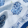 Hand Block Printed Cotton Waffle Hand Towels Set of 2- Neel Pushp | Soft & absorbent