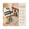 Neer Gift Hamper | Hand Block Printed Cotton Waffle Towel Gift Set