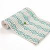 Mint Heritage Artisan Canvas Table Runner– 13 x 72 Inches