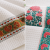 Neer Gift Hamper | Hand Block Printed Cotton Waffle Towel Gift Set