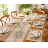 Ivory Heritage Kilim-Inspired Dining Table Linen Set – 6 Seater
