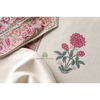 Blush Paisley Artisan Dining Table Linen Set – 6 Placemats & 6 Napkins
