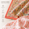 Coral Blossom Artisan Dining Table Linen Set