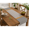 Mandala Stripe Artisan Handcrafted Table Runner